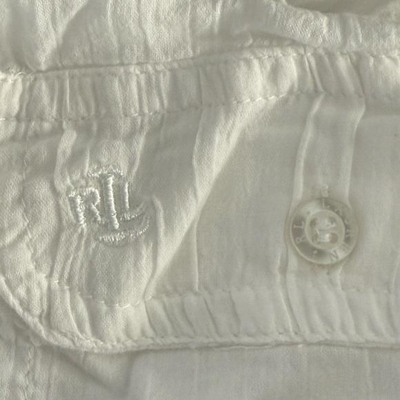 Lauren Ralph Lauren Button Down Camp Shirt Dress - NWOT - Picture 5 of 7